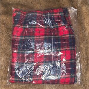 Old Navy Women Red Plaid Pajama Pants
